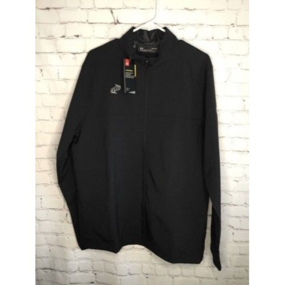 NWT Under Armour Storm1 Full Zip Water Resistant Windbreaker Jacket Men Size L